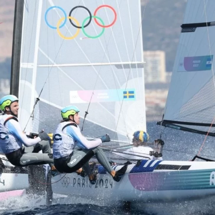 Vela: Mateo Majdalani y Eugenia Bosco están segundos en la tabla general y van por una medalla en los Juegos Olímpicos