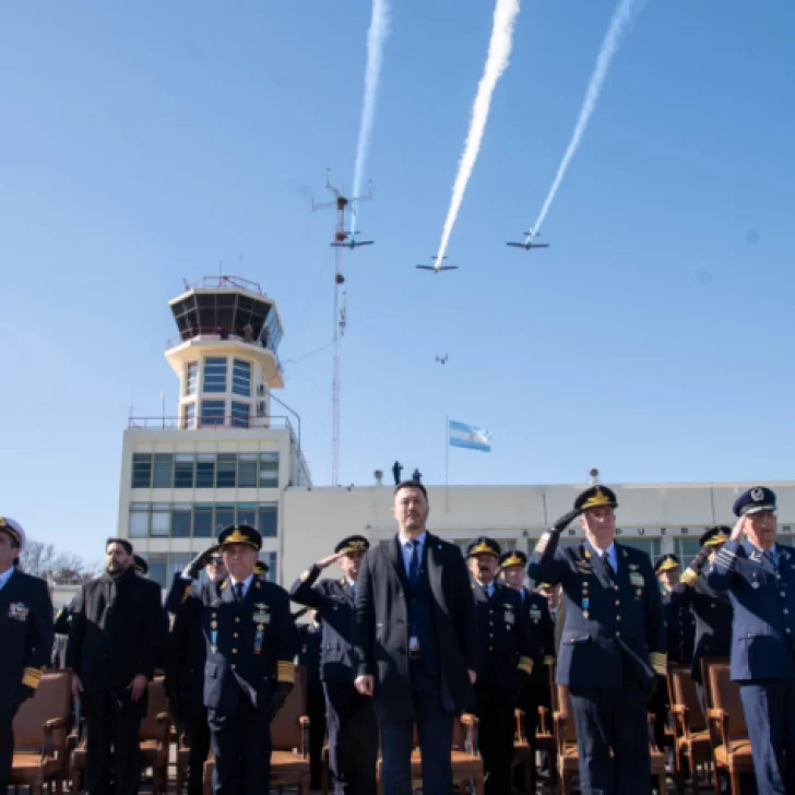 Petri encabezó la ceremonia por el 112° aniversario de la creación de la Fuerza Aérea Argentina