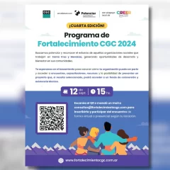 CGC lanza la 4ta edición del Programa de Fortalecimiento para Organizaciones Sociales