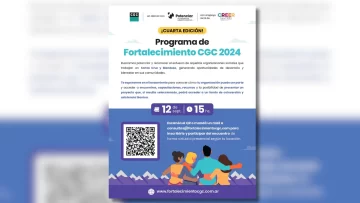 CGC lanza la 4ta edición del Programa de Fortalecimiento para Organizaciones Sociales