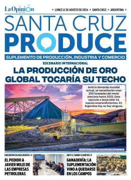 Tapa Suplemento especial de Santa Cruz Produce: La producción de oro global tocaría su techo