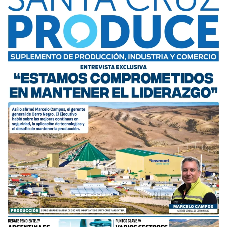 Tapa Suplemento especial de Santa Cruz Produce: “Estamos comprometidos en mantener el liderazgo” 