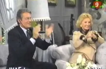 Así fue el día en que Alain Delon almorzó con Mirtha Legrand