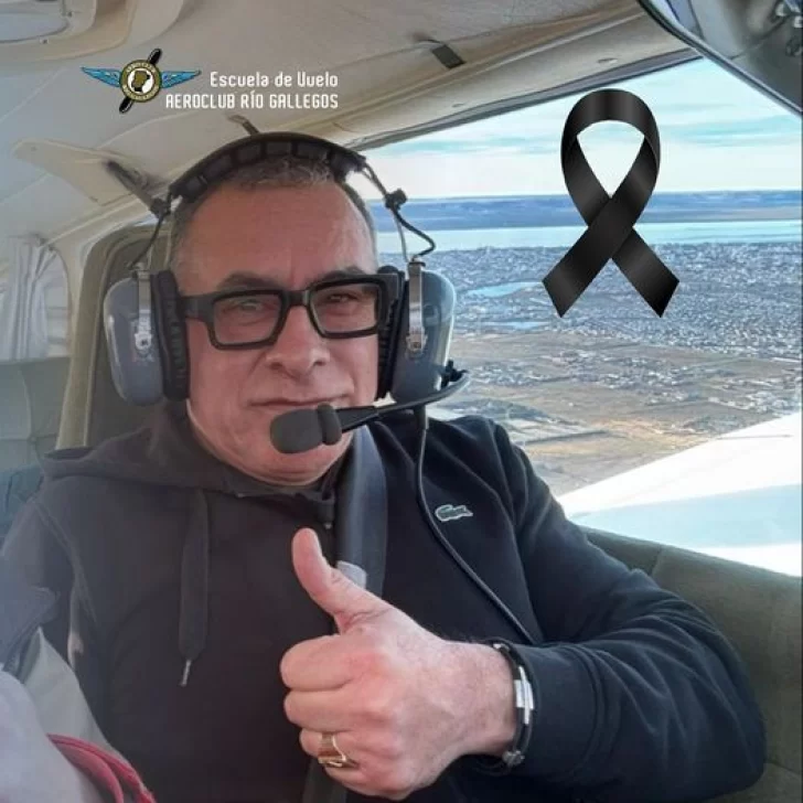 El Aeroclub Río Gallegos despidió a Nelson Ariel Romero: “Vuela alto” | La Opinión Austral