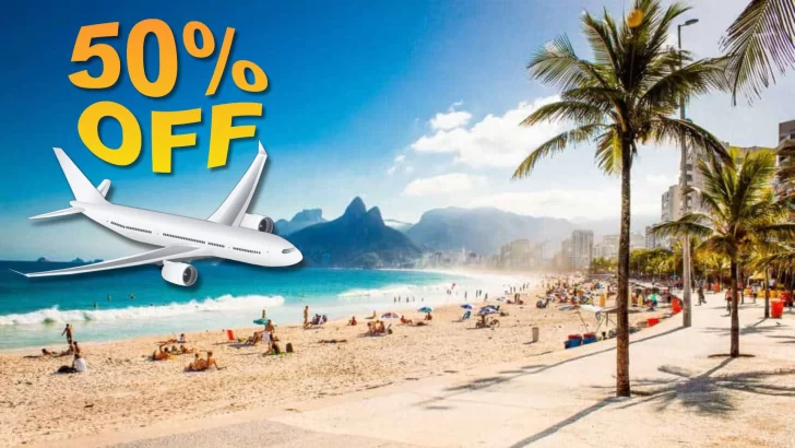 Cómo viajar a Brasil con pasajes al 50% OFF: dos aerolíneas de Argentina ofrecen increíbles descuentos