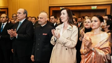 Victoria Villarruel, Guillermo Francos y otros funcionarios se sumaron al festejo por el Día de la Independencia de la India