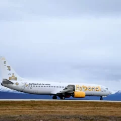 Mal debut de Flybondi en la inauguración de la ruta El Calafate y Ushuaia