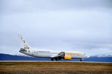 Mal debut de Flybondi en la inauguración de la ruta El Calafate y Ushuaia