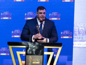 El “Gordo Dan” ganó un Martín Fierro Digital y se lo “dedicó” a Alberto Fernández