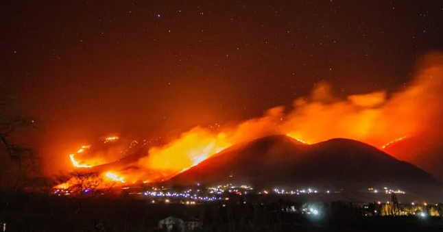 Incendios en Tucumán: El fuego en Tafí del Valle arrasó con más de 1.200 hectáreas