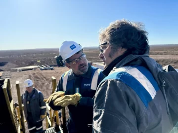 Milei visitó Vaca Muerta y se reunió con los principales empresarios del sector energético