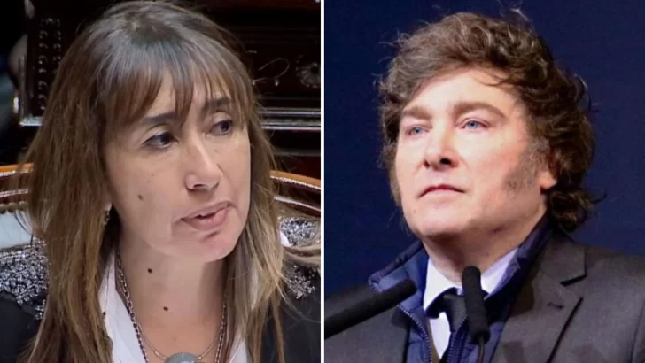 Milei reposteó un tuit sobre el diputado acusado de abuso sexual infantil y Roxana Reyes salió a repudiarlo