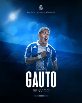 Juan Gauto es el nuevo jugador de Deportivo La Coruña