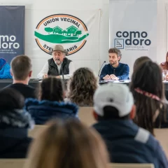 Othar Macharashvili: “Vamos a avanzar con los servicios para generar mejor calidad de vida para nuestros vecinos”