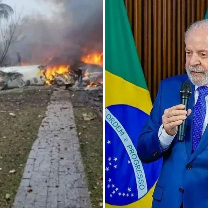 “Parece que todos murieron”, la reacción de Lula al enterarse del accidente de avión en Brasil “Parece que todos murieron”, la reacción de Lula al enterarse del accidente de avión en Brasil