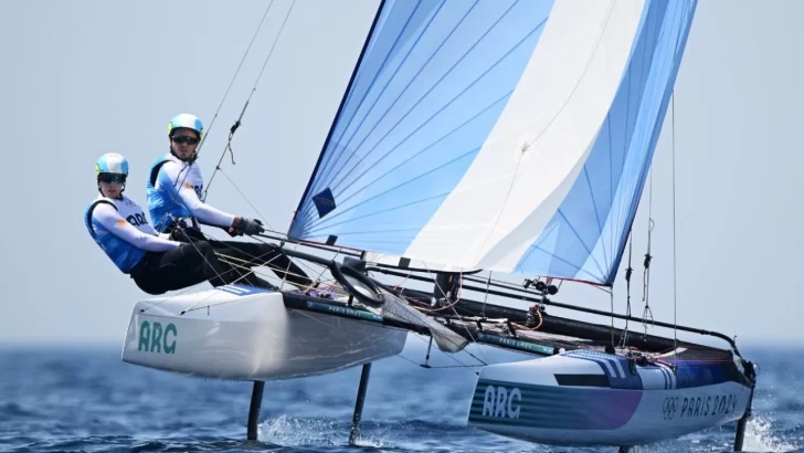 Majdalani y Bosco van por una medalla en Vela: ¿A qué hora es la última regata?