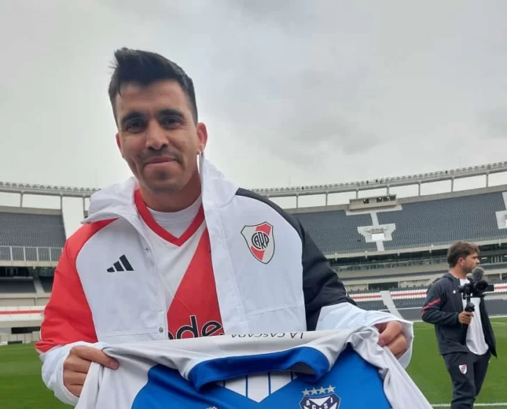 Marcos “Huevo” Acuña y la foto con la camiseta de Atlético San Julián: “En el club están todos revolucionados”