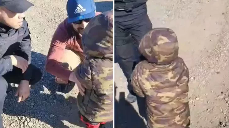 Hallaron a un nene caminando solo en la ruta: qué se debe hacer en estos casos