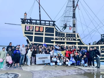 “¡Dale campeón!”: Puerto San Julián recibió a Gonzalo Pedernera con una gran caravana