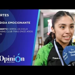 Despedida emocionante: Gisel Alberto cierra un ciclo en el boxing club tras once años de éxitos