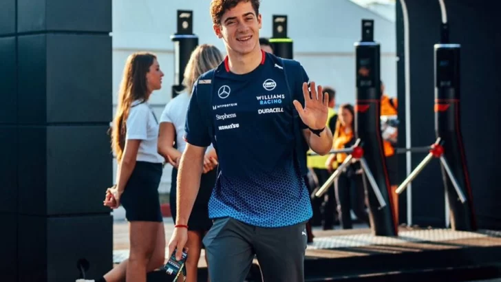 Colapinto le respondió a un periodista tras su debut en la F1: “No soy ítalo-argentino, soy argentino”