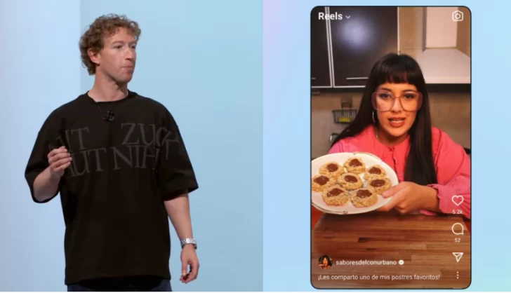 Mark Zuckerberg anunció que Instagram traducirá Reels con IA y usó a una influencer argentina en la presentación