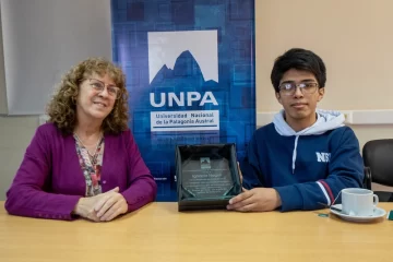 La UNPA realizó un reconocimiento al medallista de la Olimpiada de Matemática Ignacio Naguil