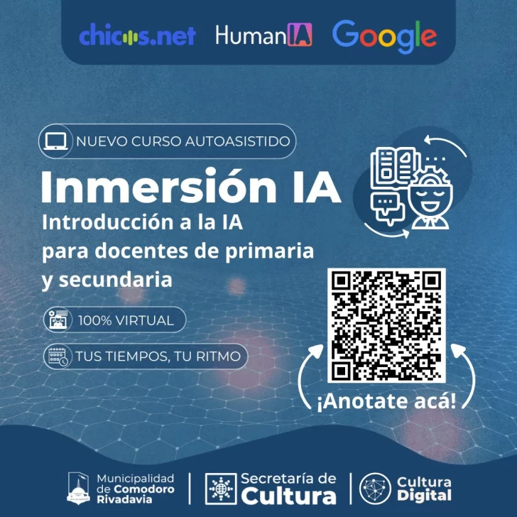 La inteligencia artificial llega a las aulas de Comodoro Rivadavia