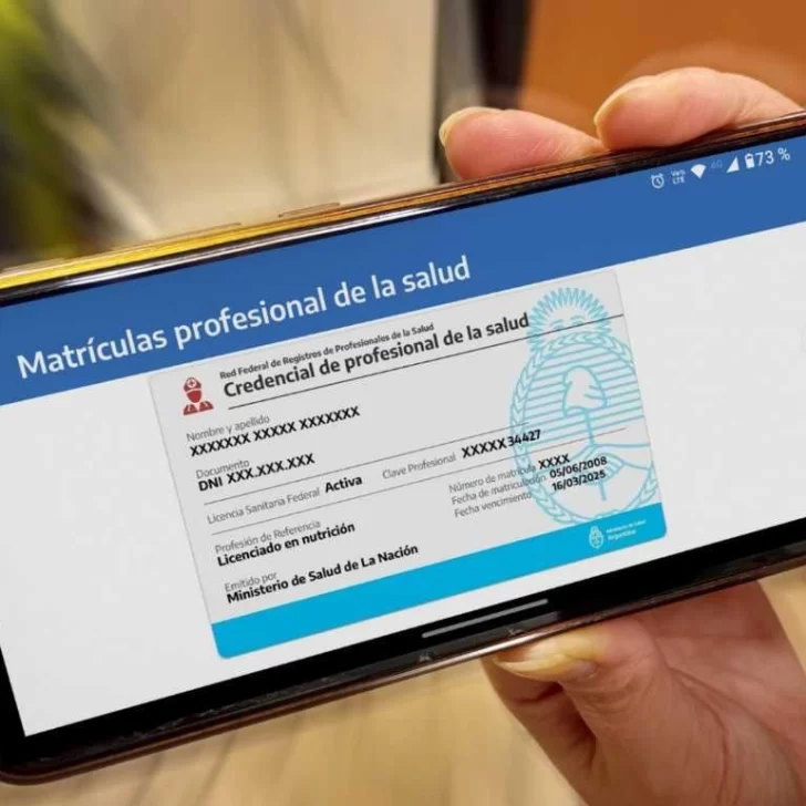 Las matrículas de los profesionales de la salud ahora son 100% digitales: cómo funciona