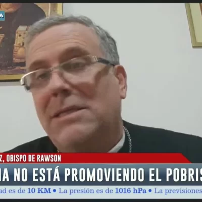 El obispo de Rawson le respondió a Espert: “El pobrismo y la vagancia no están en la agenda de la Iglesia”