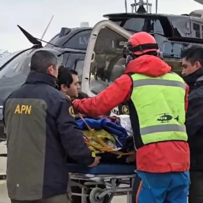 Cómo fue el rescate del turista en el Cerro López de Bariloche tras la avalancha