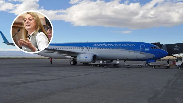 Alicia Kirchner sobre Aerolíneas Argentina: “No permitamos su desmantelamiento”