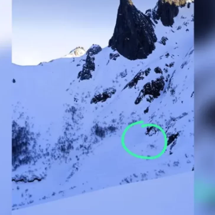 Tragedia en Bariloche: una persona murió tras una avalancha en el Cerro López y buscan sobrevivientes