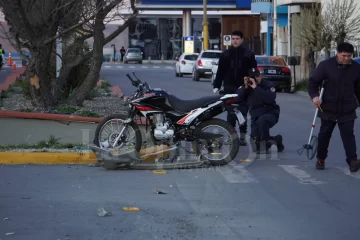 Fatal choque en Río Gallegos: murió un motociclista