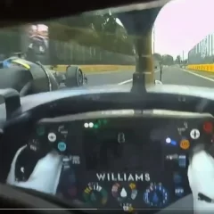 Así fue el sobrepaso de Franco Colapinto al francés Pierre Gasly en su debut en la Fórmula 1