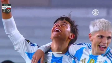 Dybala anotó el tercero y selló la victoria de Argentina 3-0 frente Chile