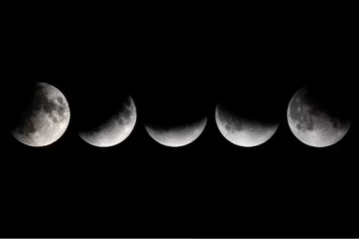 Cómo son las fases del eclipse de luna total: guia sencilla para disfrutar a pleno la Superluna