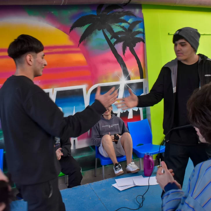 Las rimas de los freestylers se hicieron escuchar en La Casa de la Juventud Las rimas de los freestylers se hicieron escuchar en La Casa de la Juventud