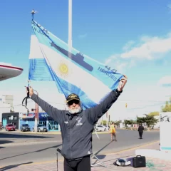 Guillermo Tibaldi llegó a Caleta Olivia: “Estoy muy emocionado”