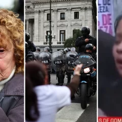 Incidentes frente al Congreso: hay al menos 12 heridos y tres detenidos