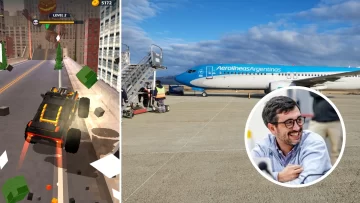 El legislador libertario acusado de “hombre bomba” en un avión estaba jugando “Monster Demolition”