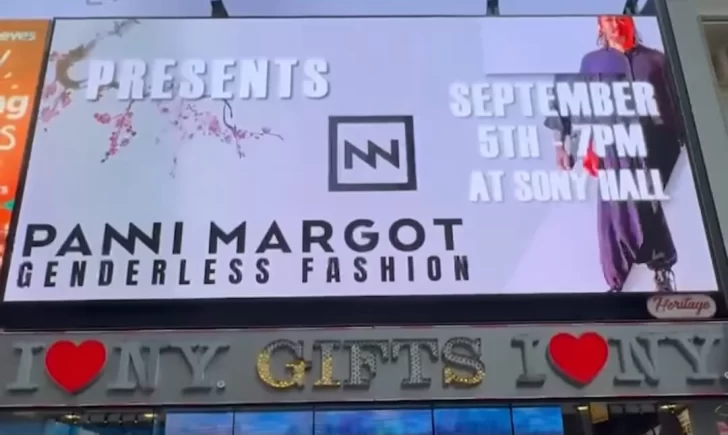 Panni Margot llegó al New York Fashion Week: “¡Vamos por más!”