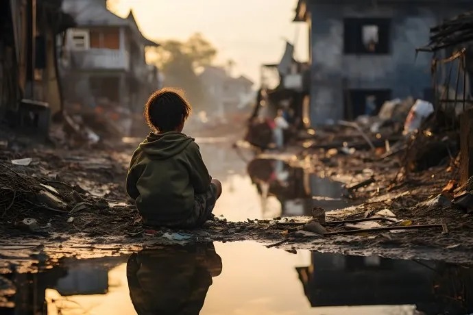 La pobreza infantil en Argentina se disparó al 66,1%