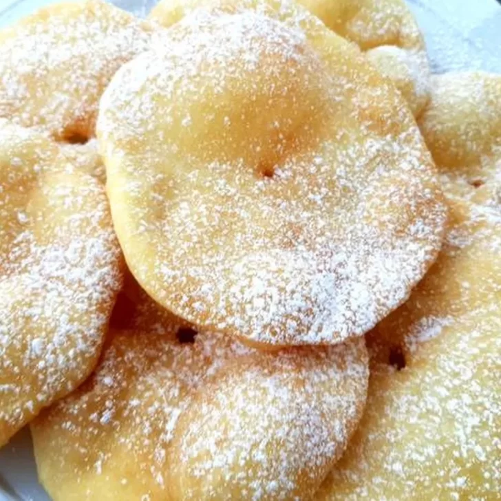 Receta de torta frita fácil y rápida para la merienda