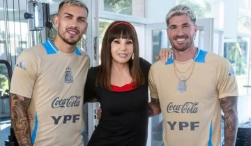 Susana Giménez grabó un sketch con Rodrigo De Paul y Leandro Paredes: todos los detalles