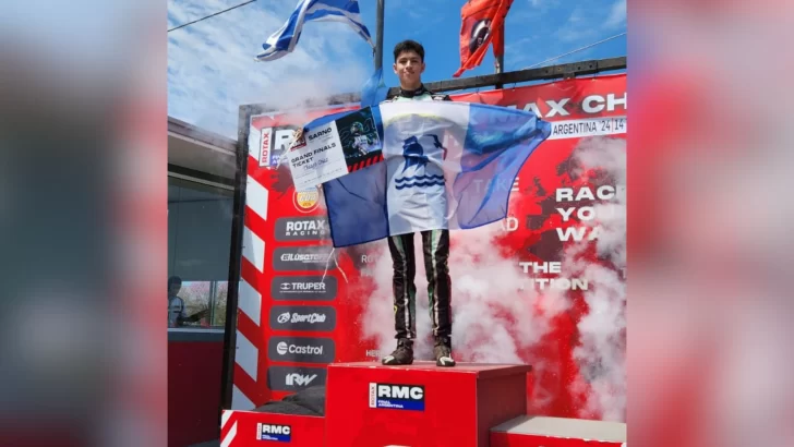 Thiago Díaz ganó la Final Argentina Rotax 2024 y clasificó a un nuevo Mundial de Karting