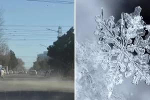 Pronostican fuertes vientos y nevadas en Santa Cruz: hay alerta naranja para algunas zonas Pronostican fuertes vientos y nevadas en Santa Cruz: hay alerta naranja para algunas zonas