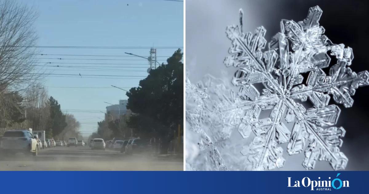 Alerta meteorológica en toda Santa Cruz para este martes: pronostican fuertes nevadas y vientos