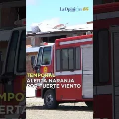 Alerta naranja por fuerte viento en Santa Cruz