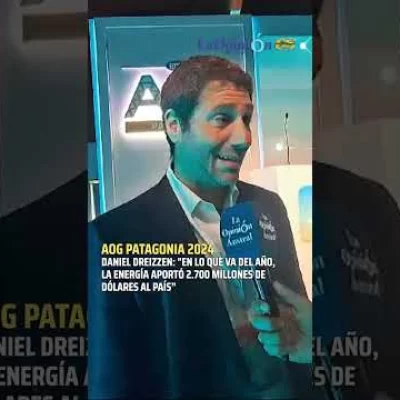 Daniel Dreizzen: “En lo que va del año, la Energía aportó 2.700 millones de dólares al país”